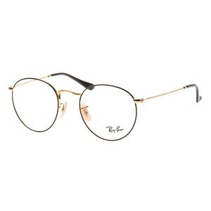 ÓCULOS DE GRAU RAY-BAN ROUND METAL 3447VL 2991 50