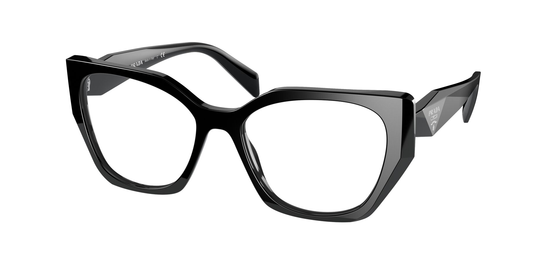 Óculos de Grau Prada PR 18WV - 54 - Preto - 1AB1O1 - Óticas VisãoExpress
