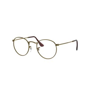 ÓCULOS DE GRAU RAY-BAN ROUND METAL 3447V 3117 50