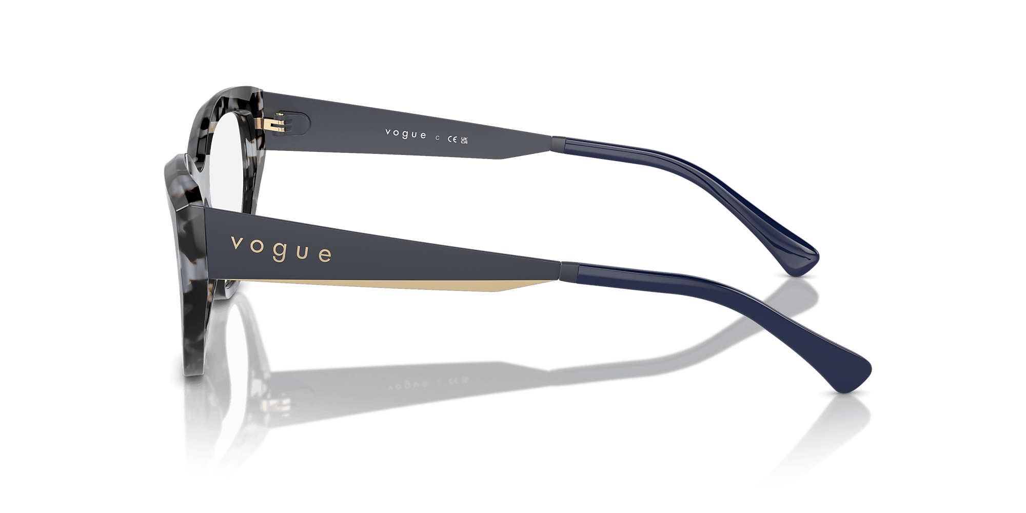 Monture De Lunettes VOGUE VO5560 - Bleu Écaille - Neuve Avec Étiquettes