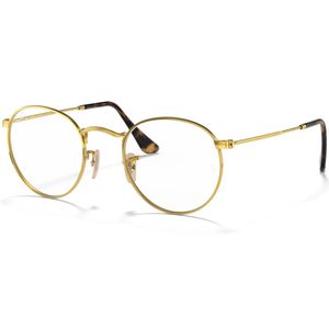 ÓCULOS DE GRAU RAY-BAN ROUND METAL 3447V 2500